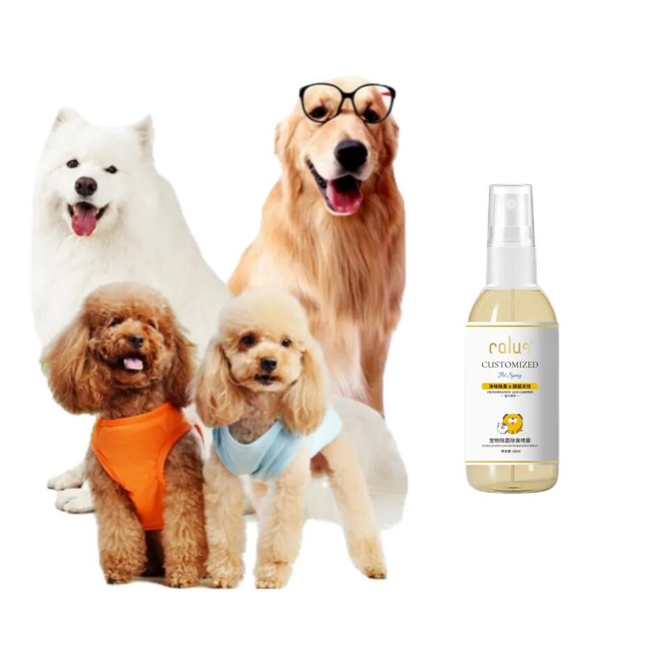 Common types of pet care sprays and their uses